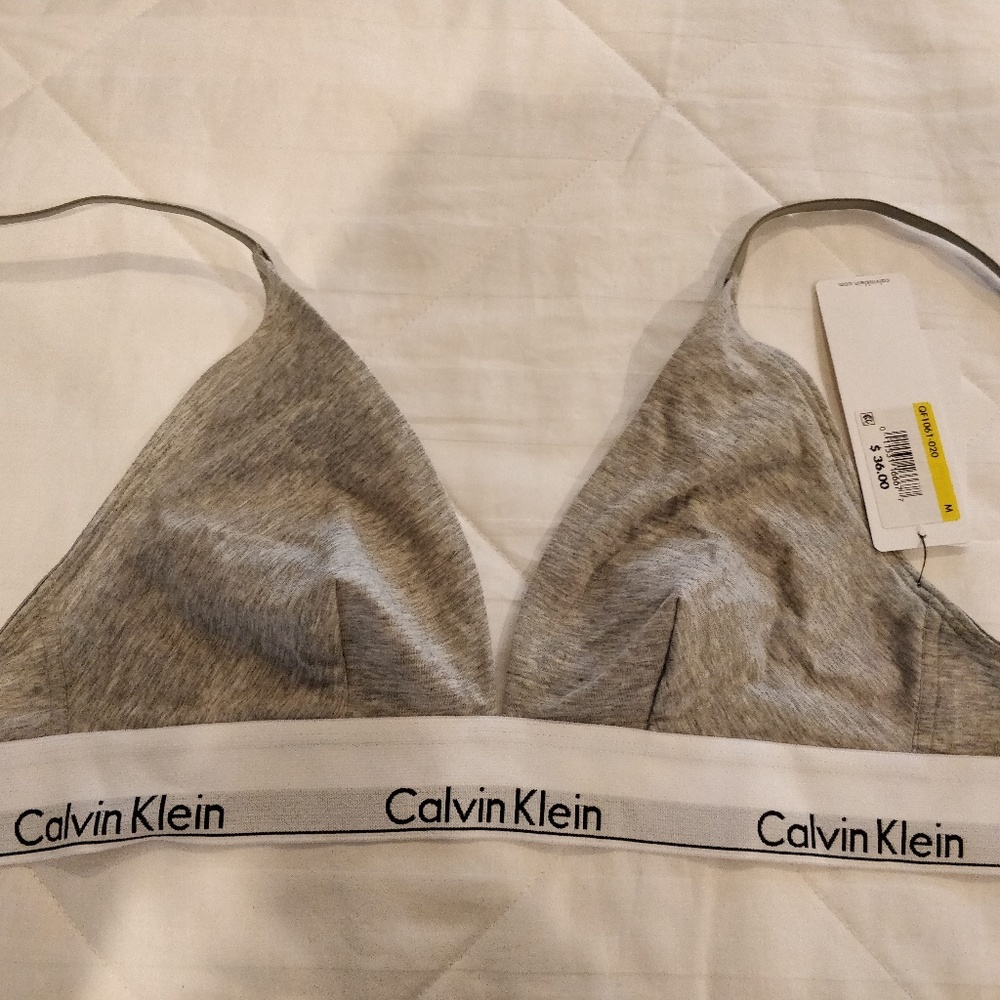 Calvin Klein Logo Bralette
